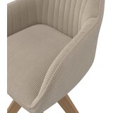 Bessagi Home Naslanjač Sally, Bež, Vrtljiv | Shoptok.si