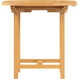  Vrtni stol na razvlačenje 110-160x80x75 cm od masivne tikovine | Eponuda.com