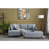 Atelier Del Sofa Kutna garnitura na razvlačenje BELLA SOFT,lijeva, plava | shoptok.hr