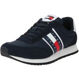 Tommy Jeans Niske tenisice 'RUNNER CASUAL ESS CARL 1C' mornarsko plava / svijetlo crvena / bijela Cijene