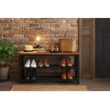 Bonami Essentials Crni željezni ormarić za cipele 80x45x30 cm Arne – | shoptok.hr