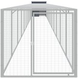  Kavez za kokoši s igralištem antracit 110x1221x110 cm čelična | Eponuda.com