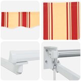 Ručna Ročna zložljiva senčnica z LED lučmi večbarvno 3,5 x 2,5 m, (5000204778) | Shoptok.si