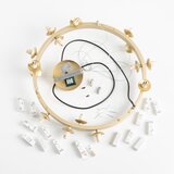  Brilagi - LED luster na sajli MILLA 15xG9/3W/230V zlatna/dimljena | Eponuda.com