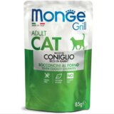 Monge cat Grill Zajec 85 g Cene
