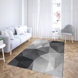  Tepih sa gumenom podlogom 140x220cm - Crno-sivi trouglovi, TG-3018 Cene