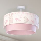  Brilagi-LED dečiji plafonski luster BOBO 1xE27/10W/230V, Ø 40 cm, krem/ružičasta/kraljevsko plava | Eponuda.com