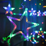  led sijalice sa padajućim zvezdama i zvezdicama šarena Cene