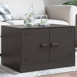 vidaXL Stolić za kavu crni 67 x 50 x 44 cm čelični Cijene