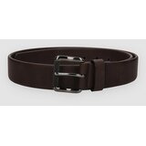 Nike Stretch w/Textured Roller Buckle Leatherr Pas brown u