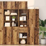  Visok predalnik Star les 45 x 42,5 x 185 cm Konstruiran les, (5000108359) | Shoptok.si