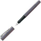 Nalivpero GRIP 2011 (F) GLAM FABER CASTELL 140843 BISERNO SREBRNA | Shoptok.si