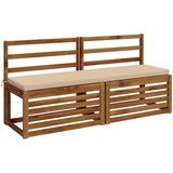  Jastučić za klupu SOEST 100% poliester Krem 160 x 40 x 5 cm Slike
