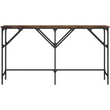  Konzolni stol boja hrasta 140x29x75 cm od konstruiranog drva | shoptok.hr