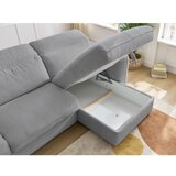 Bobochic Paris Svijetlo siva sklopiva kutna garnitura (promjenjiva) Achille – | shoptok.hr