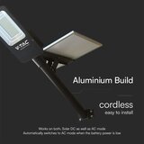  LED prigušiva solarna ulična svetiljka HYBRID LED/50W/230V 4000K IP65 + daljinski upravljač | Eponuda.com