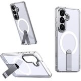  Hybrid Armor X Magsafe maska za Samsung Galaxy S26 sa stalkom - Transparent Cijene