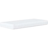 vidaXL Dnevna postelja z vzmetnico črna 90x190 cm blago | Shoptok.si