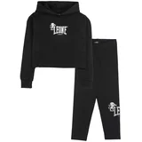 Otroški kompleti Girl Hoody + Leggings Lavender Črna