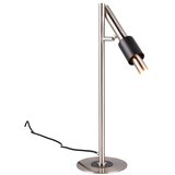 Trio Select Crna/u srebrnoj boji LED stolna lampa (visina 50 cm) Ikaris – | shoptok.hr