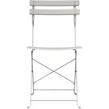  Sklopiva stolica za vrt 2 pcs Bež 42 x 46 x 82cm Metal | Eponuda.com