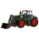  Traktor s crvenom prikolicom na daljinsko upravljanje u mjerilu 1:28 | shoptok.hr