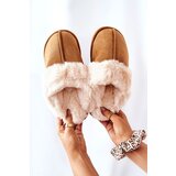 Boto Women's Slippers With Fur Camel Pinky | Shoptok.si