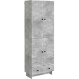  Set ormara 2 pcs Betonska siva 66 x 34,5 x 95 cm | shoptok.hr
