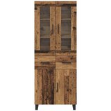 Highboard 2 kom. Staro drvo 69,5 x 34 x 180 cm | shoptok.hr