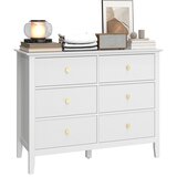 HOMCOM Komoda/komoda sa 6 ladica moderni ormarić za dnevni boravak spavaću sobu hodnik 100 x 40 x 78 cm bijela Cijene
