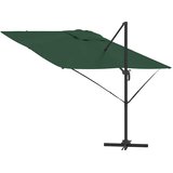 Roma Suncobran Zelena 286 x 284 x 265 cm Aluminij i poliester | Eponuda.ba