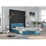  Tapecirani krevet RINO 140x200 plava tkanina | shoptok.hr