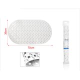 KMT Ovalna kupatilska prostirka, Bela | Eponuda.com