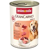  Ekonomično pakiranje animonda GranCarno Original 12 x 400 g - Govedina i piletina | shoptok.hr