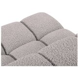 Micadoni Svetlo siv modul za sedežno garnituro iz tkanine bouclé (sredinski modul) Bellis – Home | Shoptok.si