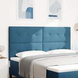  LED glava kreveta s LED trakama Plava 180 cm Baršun | Eponuda.com