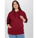 RELEVANCE Tunic-RV-TU-8241.54P-burgundy | Shoptok.si