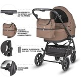 Coccolle Otroški voziček 2v1 Serry Light taupe | Shoptok.si