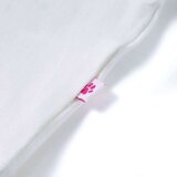  Dječja majica s volanima na rukavima prljavo bijela boja 116 | shoptok.hr