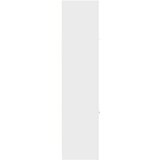 vidaXL Lekarniška omara bela 30x41x174,5 cm iverna plošča | Shoptok.si