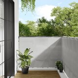 vidaXL Balkonsko platno svetlo sivo 120x500 cm 100 % poliester oxford cene