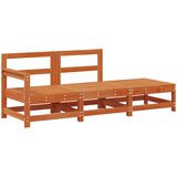  Sekcionalna sofa 3 Komad Vosak Smeđa Masivna borovina | shoptok.hr