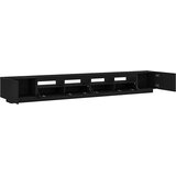  Set TV komoda 3 pcs Crna 300 x 35 x 40 cm Konstruirano drvo | shoptok.hr