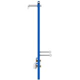 Dodatki za kopalnico Modra Kovina, Plastika 50 x 17,5 x 136 cm | Shoptok.si