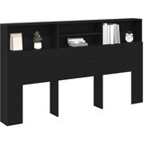  Okvir za krevet Crna hrastovina 180x19x103 5 cm | shoptok.hr