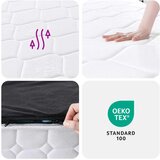  Madrac s džepičastim oprugama srednje čvrst 160 x 200 cm bračni | shoptok.hr