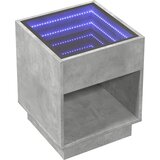  Stolić s beskonačnim LED siva boja betona 40x40x50 cm | Eponuda.ba