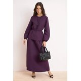 Trendyol Modest Ženski komplet Tctss26Us00031, Ljubičasti Cene