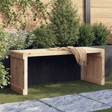 vidaXL Vrtna klop raztegljiva 212,5x40,5x45 cm trdna borovina Cene