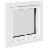  Prozor za podrum RISOR 50 x 50 cm PVC i staklo Bijela | shoptok.hr